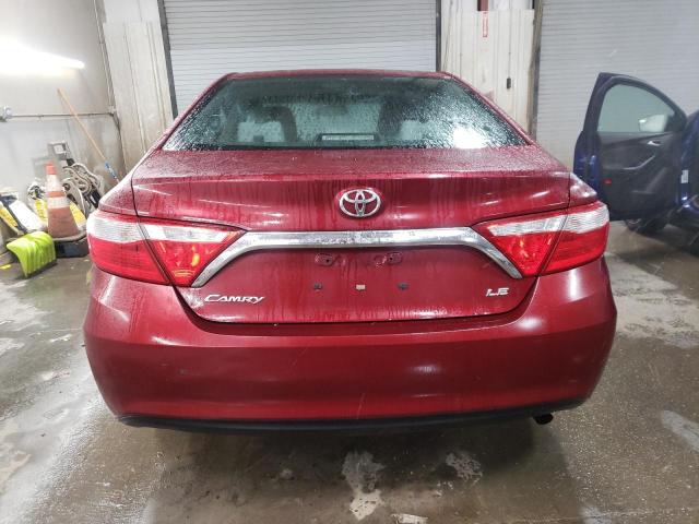 4T1BF1FK6FU994334 - 2015 TOYOTA CAMRY LE RED photo 6