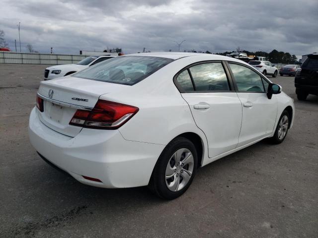 2HGFB2F5XEH529950 - 2014 HONDA CIVIC LX WHITE photo 3