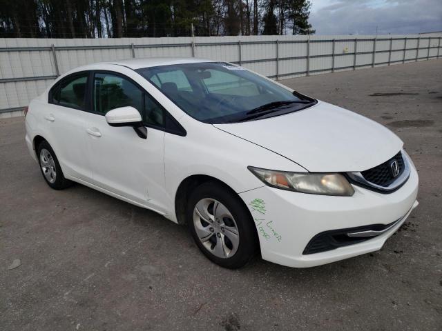 2HGFB2F5XEH529950 - 2014 HONDA CIVIC LX WHITE photo 4