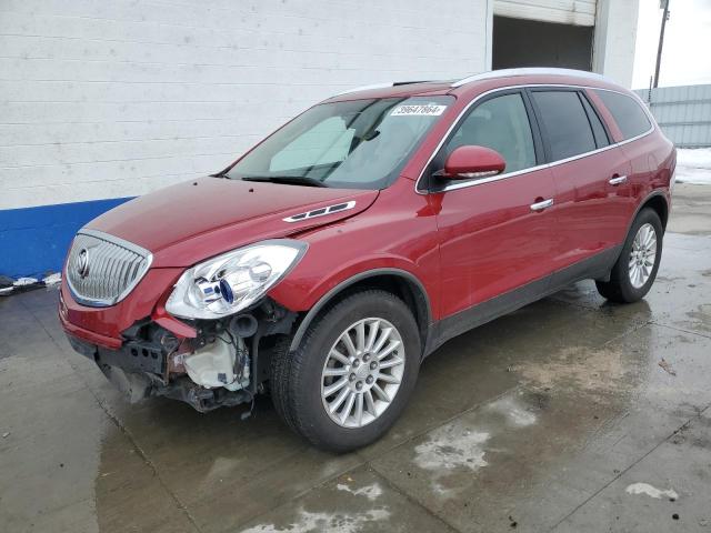 5GAKVCED1CJ160718 - 2012 BUICK ENCLAVE RED photo 1