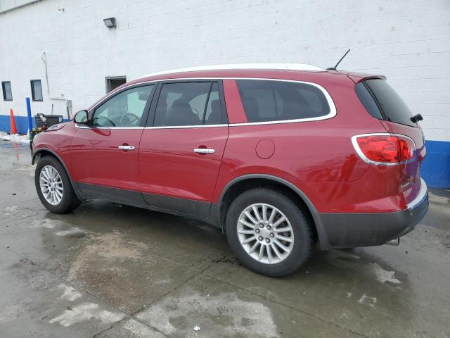 5GAKVCED1CJ160718 - 2012 BUICK ENCLAVE RED photo 2