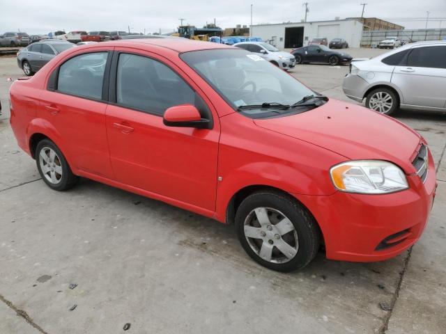 KL1TD56E49B335112 - 2009 CHEVROLET AVEO LS Qırmızı foto 4