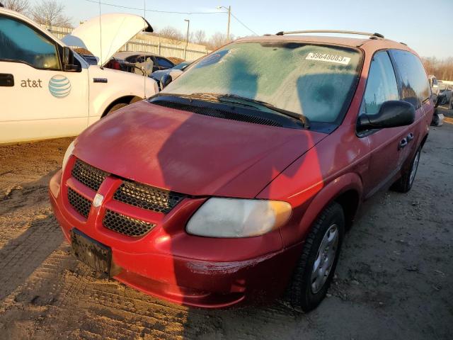 1D4GP24353B118213 - 2003 DODGE GRAND CARA SE BURGUNDY photo 1