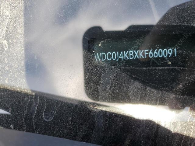 WDC0J4KBXKF660091 - 2019 MERCEDES-BENZ GLC COUPE 300 4MATIC BLACK photo 12
