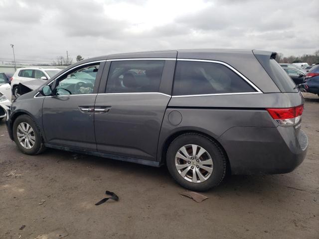 5FNRL5H41EB076211 - 2014 HONDA ODYSSEY EX GRAY photo 2