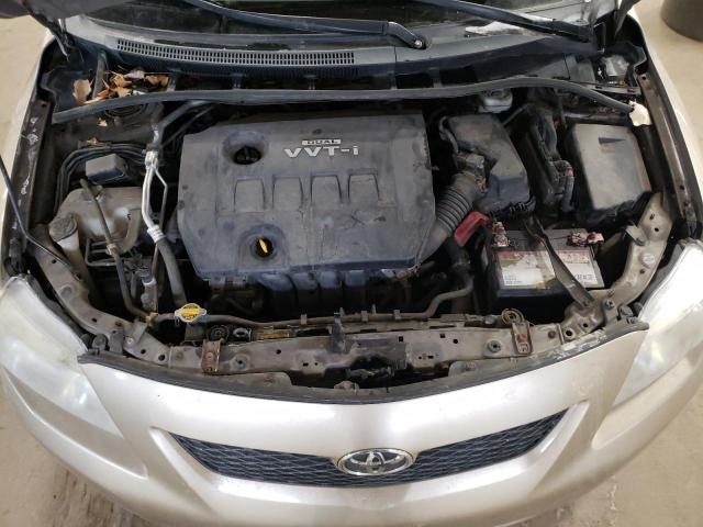 1NXBU40E19Z093693 - 2009 TOYOTA COROLLA BASE BEIGE photo 11