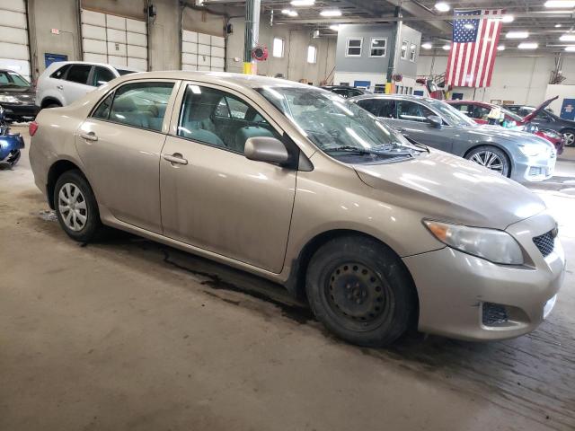 1NXBU40E19Z093693 - 2009 TOYOTA COROLLA BASE BEIGE photo 4