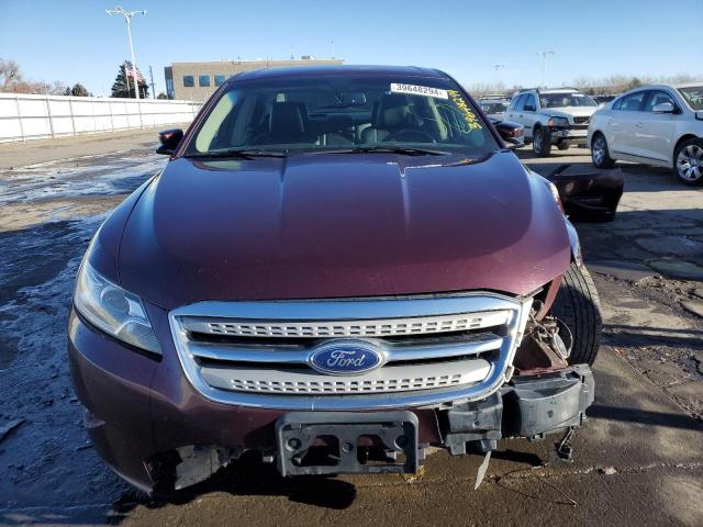 1FAHP2EW3BG131818 - 2011 FORD TAURUS SEL BURGUNDY photo 5