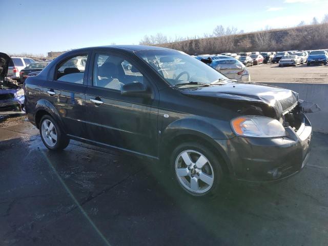 KL1TG56648B047024 - 2008 CHEVROLET AVEO LT BLACK photo 4