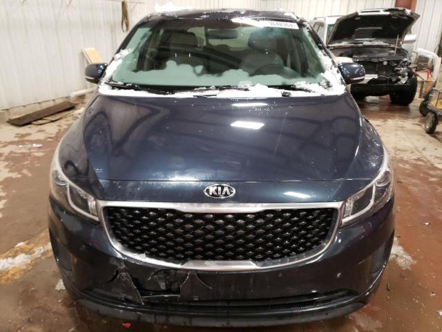 KNDMB5C14G6142789 - 2016 KIA SEDONA LX BLUE photo 5