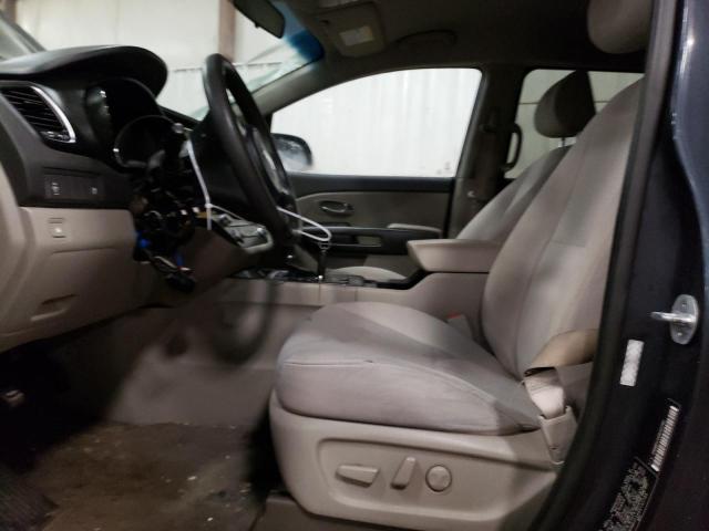 KNDMB5C14G6142789 - 2016 KIA SEDONA LX BLUE photo 7