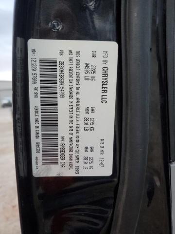 2B3KA43R68H154289 - 2008 DODGE CHARGER BLACK photo 12