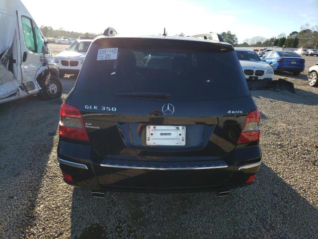 WDCGG8HB1AF362247 - 2010 MERCEDES-BENZ GLK 350 4MATIC BLACK photo 6