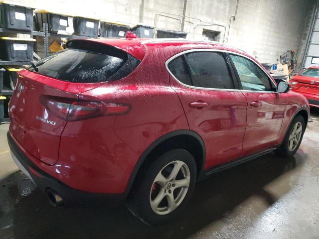 ZASFAKAN0J7B79315 - 2018 ALFA ROMEO STELVIO RED photo 3