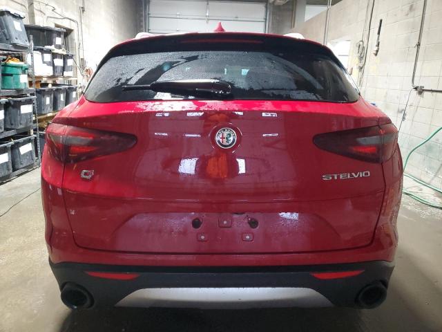 ZASFAKAN0J7B79315 - 2018 ALFA ROMEO STELVIO RED photo 6