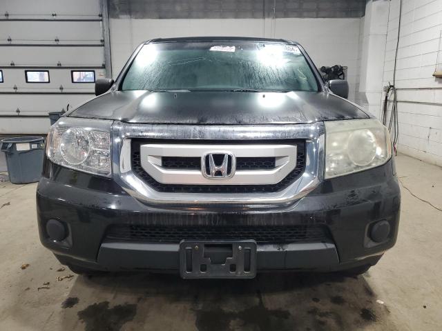 5FNYF4H2XBB022509 - 2011 HONDA PILOT LX BLACK photo 5