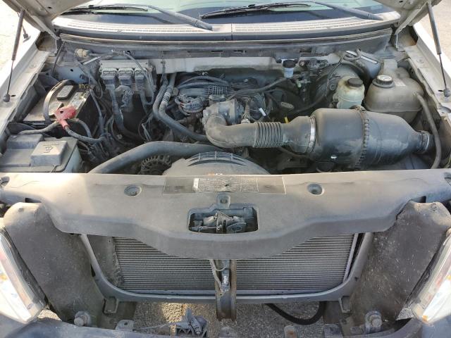 1FTRF12225NC10264 - 2005 FORD F150 SILVER photo 11