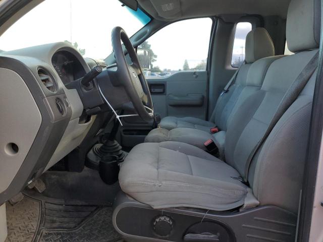 1FTRF12225NC10264 - 2005 FORD F150 SILVER photo 7