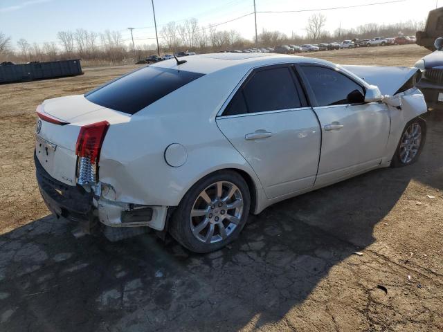 1G6DP57V980119580 - 2008 CADILLAC CTS HI FEATURE V6 WHITE photo 3