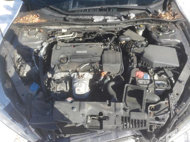 1HGCR2F34HA287009 - 2017 HONDA ACCORD LX GRAY photo 11