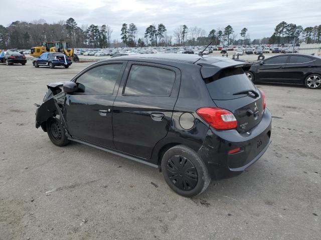 ML32A3HJ5KH014472 - 2019 MITSUBISHI MIRAGE ES BLACK photo 2