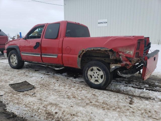 1GCEK19Z47Z126892 - 2007 CHEVROLET SILVERADO RED photo 2