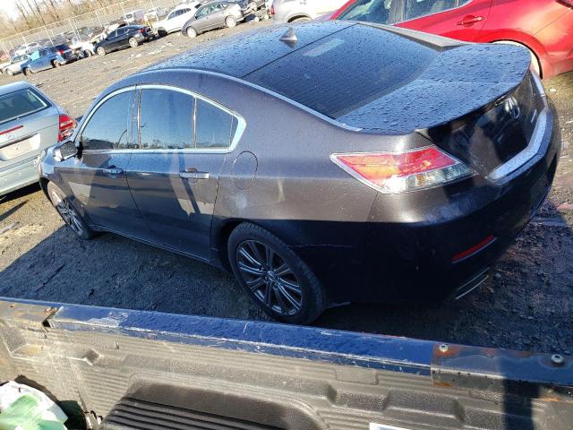 19UUA8F38EA000961 - 2014 ACURA TL SE GRAY photo 2