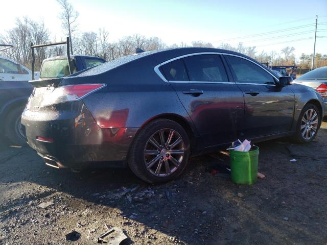 19UUA8F38EA000961 - 2014 ACURA TL SE GRAY photo 3