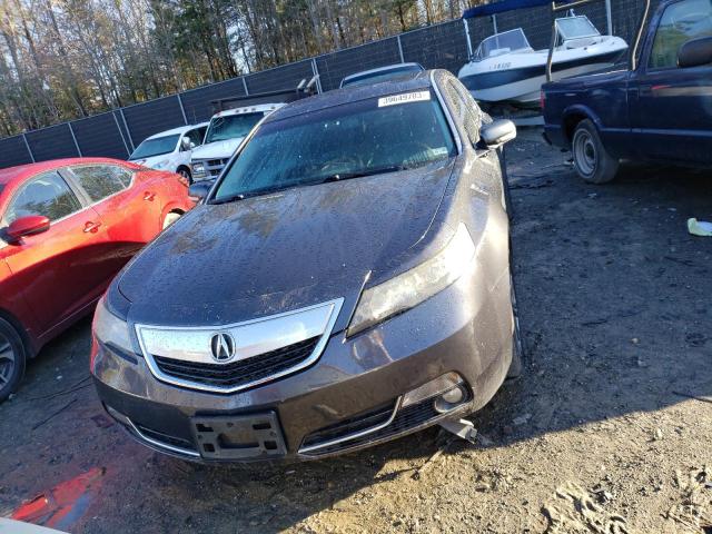 19UUA8F38EA000961 - 2014 ACURA TL SE GRAY photo 5