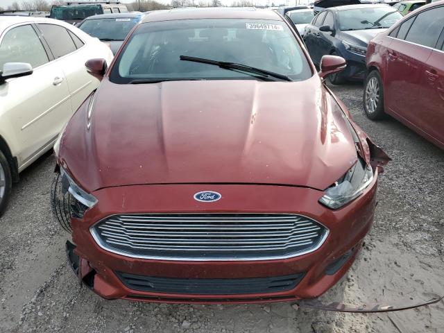 3FA6P0H79ER168725 - 2014 FORD FUSION SE BURGUNDY photo 5