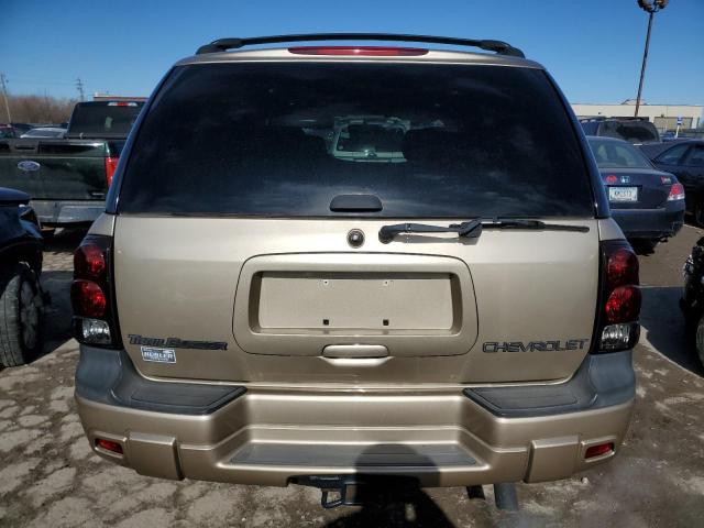 1GNDT13S942315277 - 2004 CHEVROLET TRAILBLAZE LS TAN photo 6