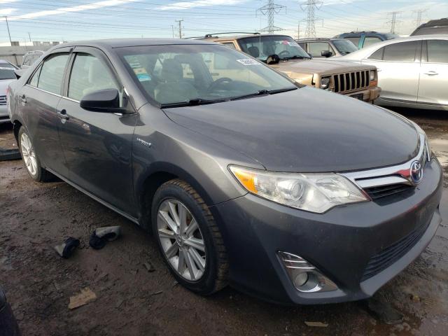 4T1BD1FK6CU029460 - 2012 TOYOTA CAMRY HYBRID GRAY photo 4