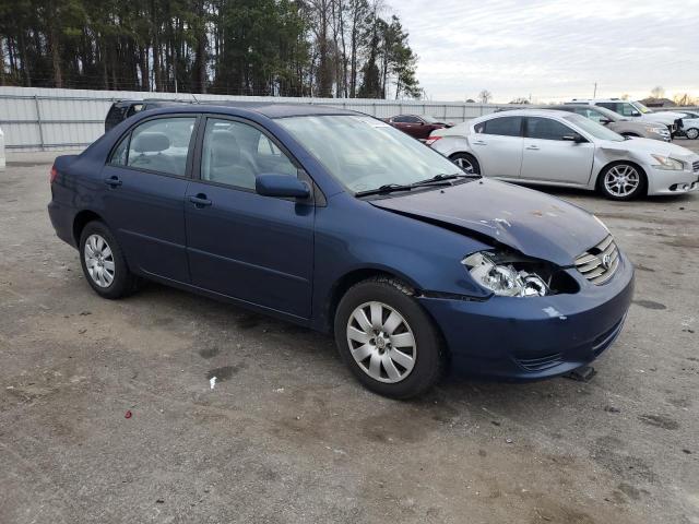 1NXBR32E94Z248296 - 2004 TOYOTA COROLLA CE BLUE photo 4