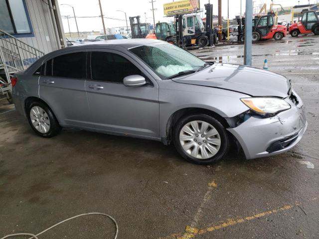 1C3CCBABXEN212791 - 2014 CHRYSLER 200 LX SILVER photo 4