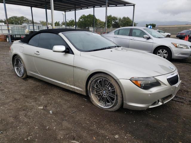 WBAEK135X7CN80263 - 2007 BMW 650 I SILVER photo 4