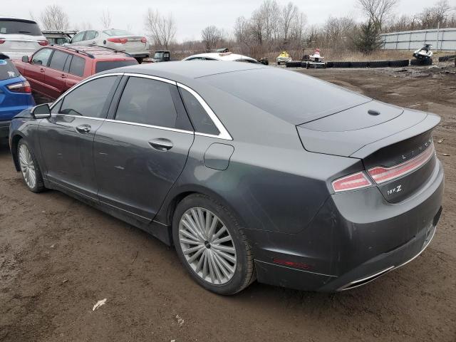 3LN6L5E91HR636861 - 2017 LINCOLN MKZ RESERVE CHARCOAL photo 2