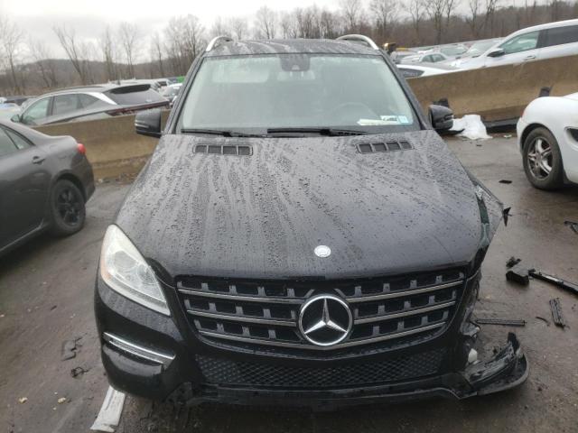 4JGDA5HBXFA541959 - 2015 MERCEDES-BENZ ML 350 4MATIC BLACK photo 5