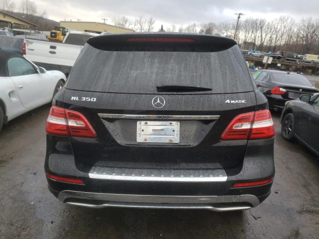 4JGDA5HBXFA541959 - 2015 MERCEDES-BENZ ML 350 4MATIC BLACK photo 6
