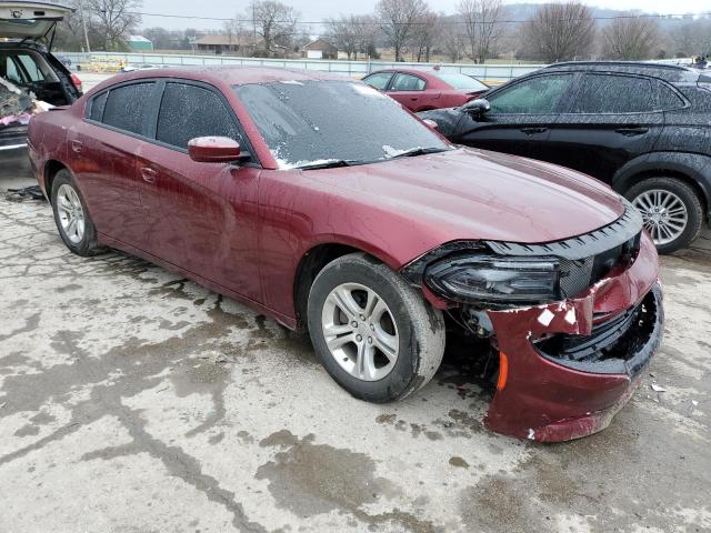 2C3CDXBG0KH554825 - 2019 DODGE CHARGER SXT BURGUNDY photo 4