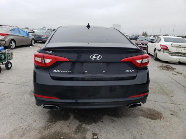 5NPE34AF0HH501041 - 2017 HYUNDAI SONATA SPORT BLACK photo 6