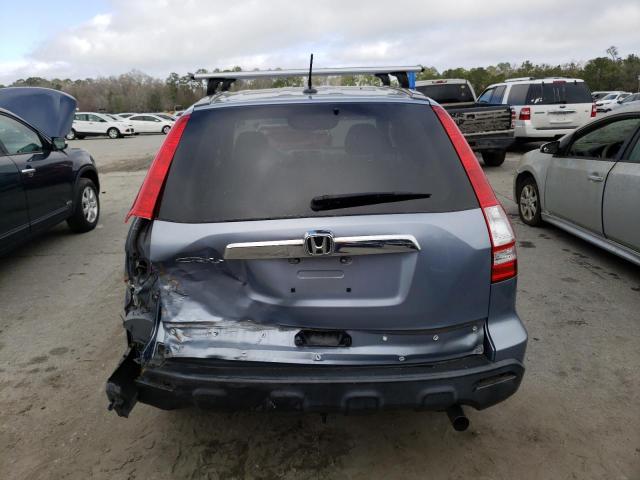 JHLRE48729C015678 - 2009 HONDA CR-V EXL BLUE photo 6