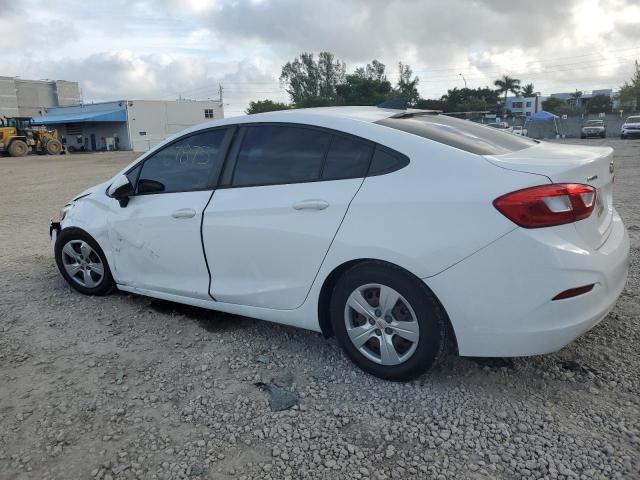 1G1BC5SMXH7132921 - 2017 CHEVROLET CRUZE LS WHITE photo 2