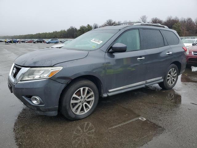 5N1AR2MM5DC627716 - 2013 NISSAN PATHFINDER S GRAY photo 1