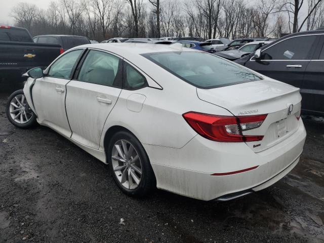 1HGCV1F15NA011728 - 2022 HONDA ACCORD LX WHITE photo 2