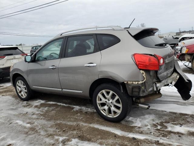 JN8AS5MV5DW634431 - 2013 NISSAN ROGUE S GRAY photo 2