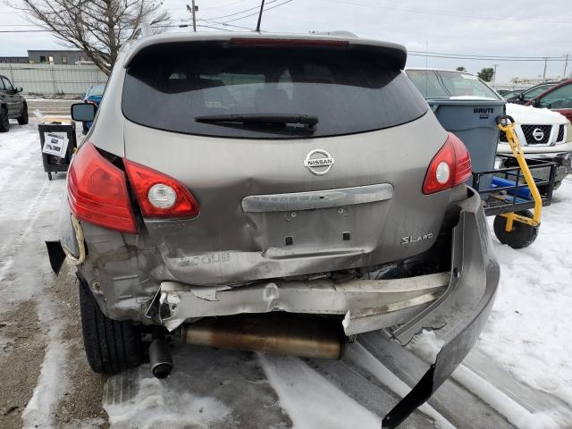 JN8AS5MV5DW634431 - 2013 NISSAN ROGUE S GRAY photo 6