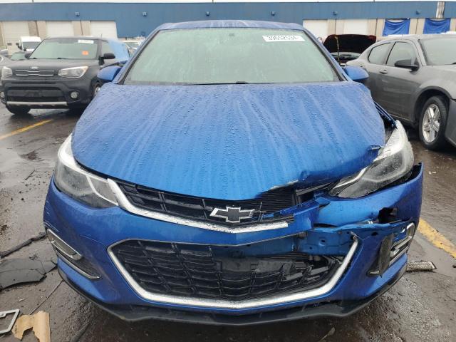 3G1BD6SM4HS605751 - 2017 CHEVROLET CRUZE LT BLUE photo 5