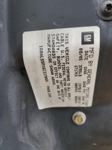 1G8AL55FX6Z117055 - 2006 SATURN ION LEVEL 3 GRAY photo 12