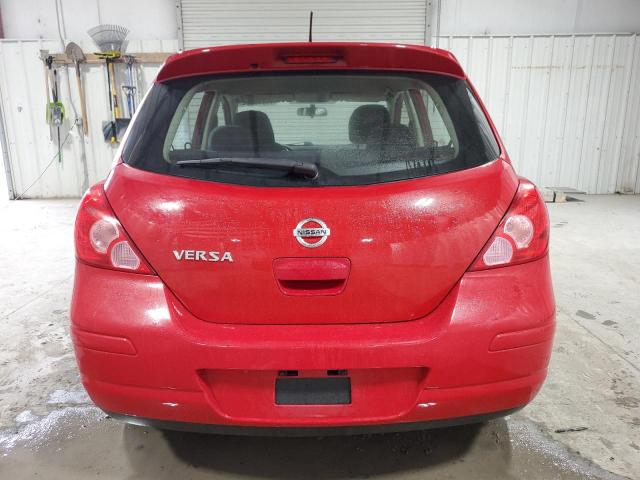 3N1BC13E69L429871 - 2009 NISSAN VERSA S RED photo 6