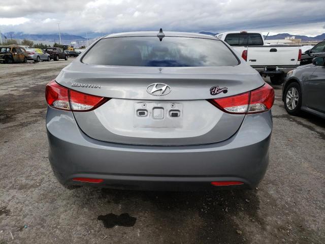 KMHDH4AE2CU296689 - 2012 HYUNDAI ELANTRA GLS GRAY photo 6